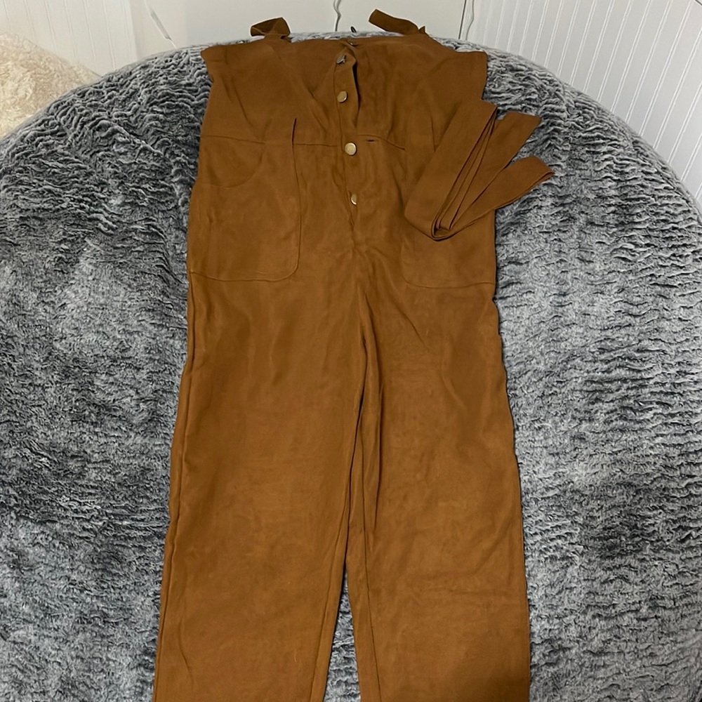 Rust Brown Overalls